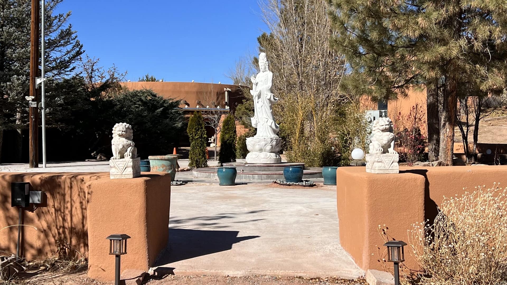 Lotus Garden Entrance at The Chi Center