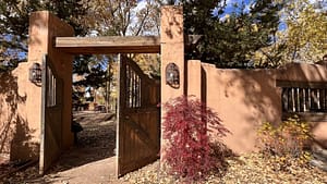 The Chi Center Gate Backyard