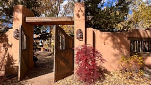 The Chi Center Gate Backyard