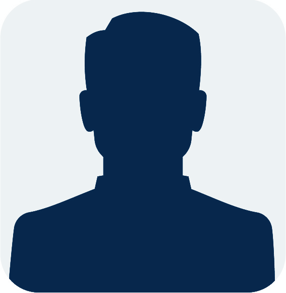 Silhouette of a person with a simple design, commonly used as a placeholder for profile pictures or anonymous identities.
